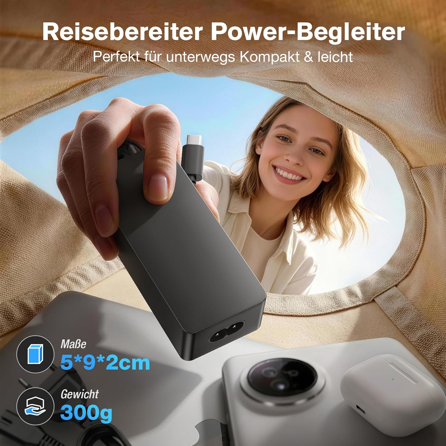 Thumbnail 6 de Sunydeal USB-C 65W Ladegerät mit PD 3.0 für Laptop, Tablet & USB-C Geräte