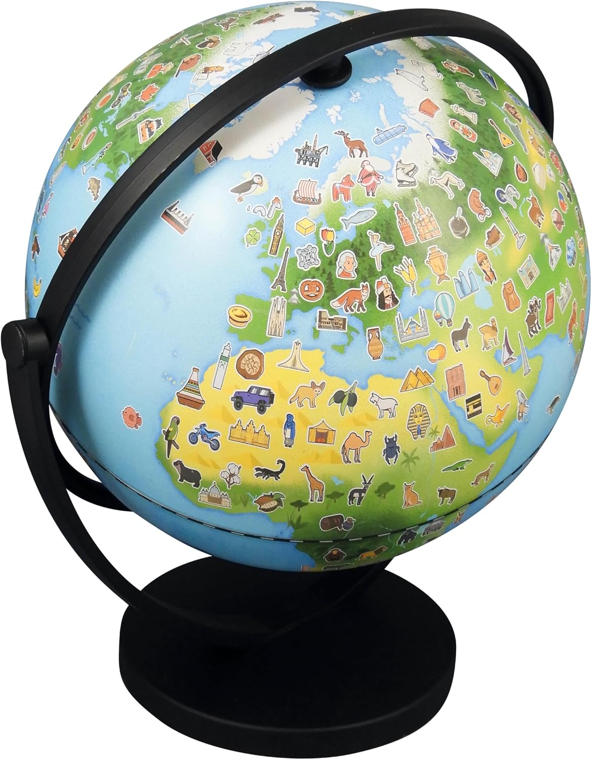 Thumbnail 3 de Globe Junior – globe éducatif 20 cm avec 300 cartes pour des découvertes ludiques