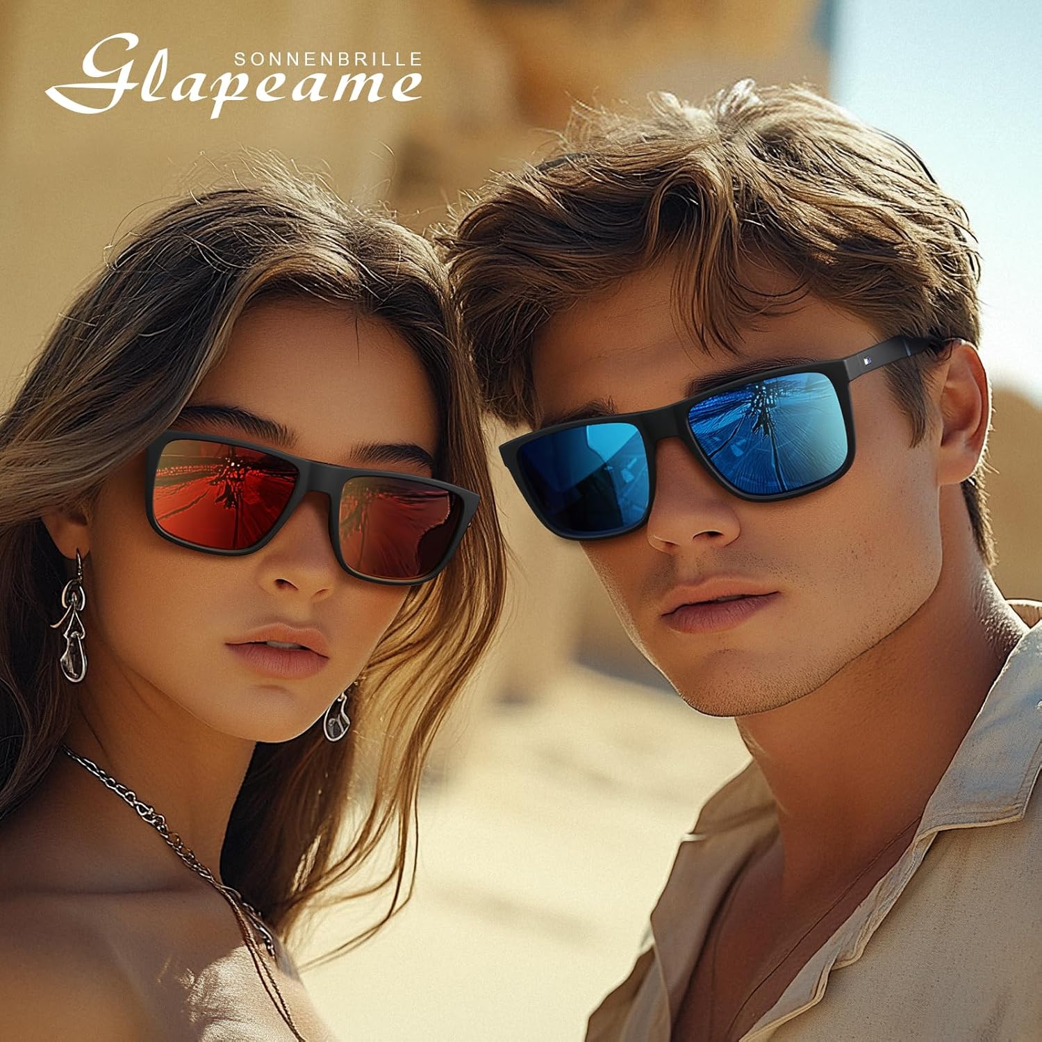 Thumbnail 1 de Glapeame polarisierte Sonnenbrille mit UV400 – unisex für Outdoor & Alltag