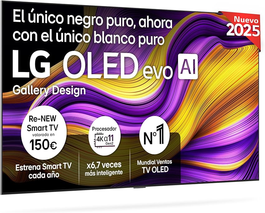 Detalle de LG OLED83G54LW TV 83" OLED EVO 4K 83 pulgadas
