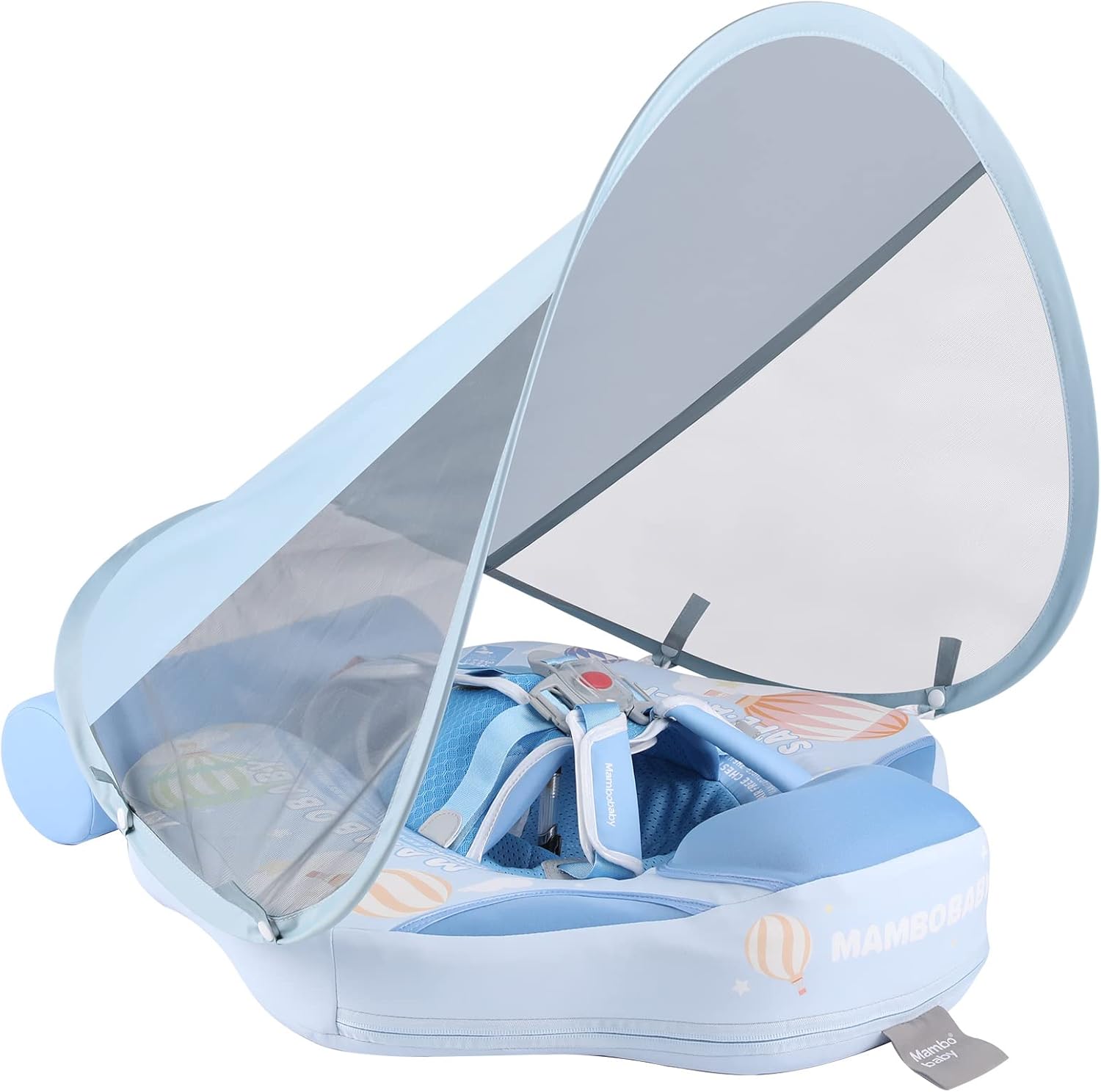 Thumbnail 6 de GENTEACO Mambobaby Baby Swim Float with Canopy (Non-Inflatable, 3–24 Months)