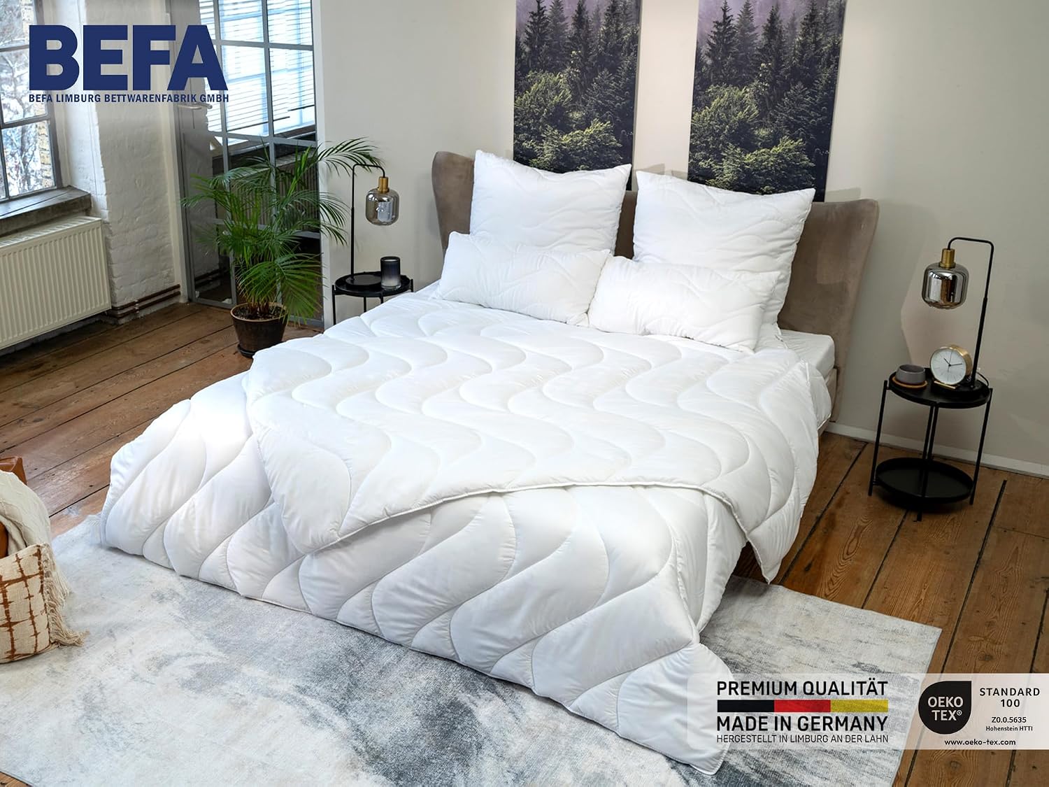 Thumbnail 6 de BEFA CARE dekbed 135 x 200 cm, microvezelvulling en wasbaar op 60 °C