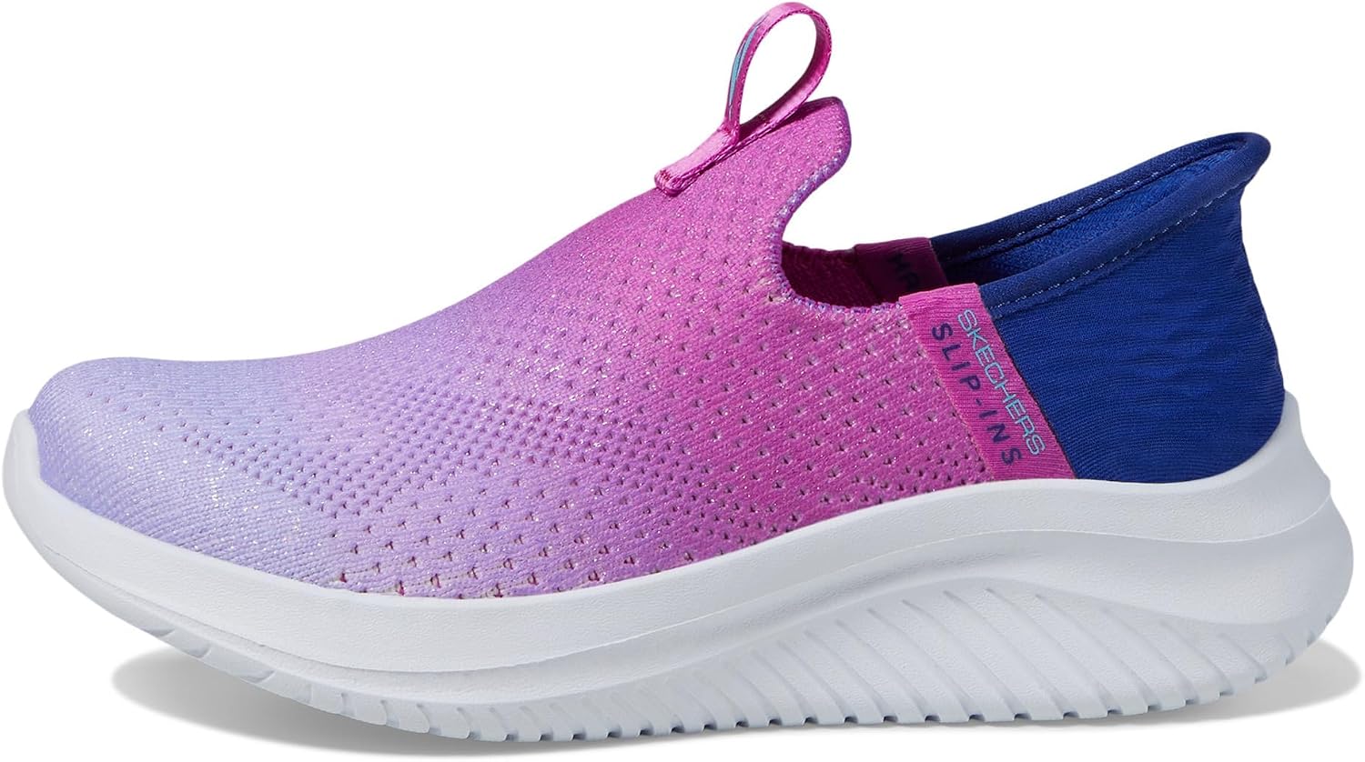Thumbnail 3 de Skechers Girl's Ultra Flex 3.0 Color Boost Slip-in Trainers