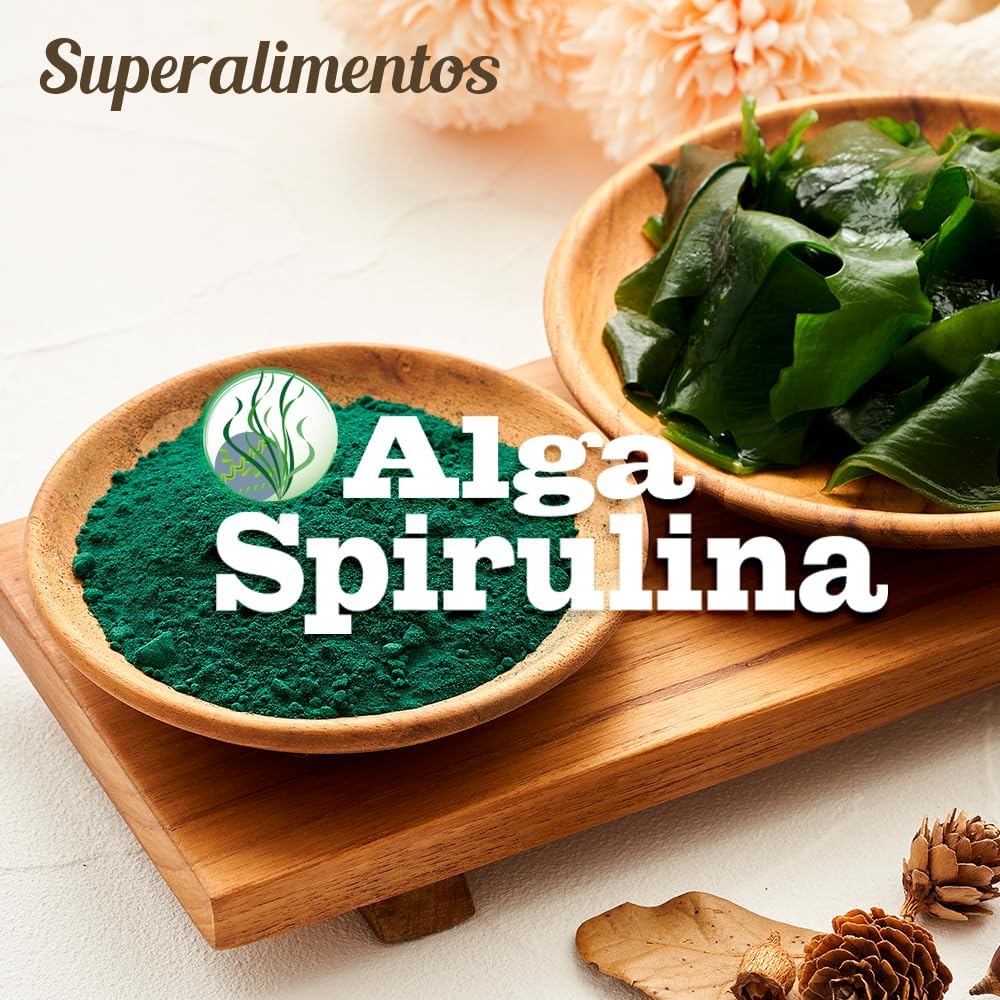 Thumbnail 2 de DRASANVI Spirulina Bio 🌱 Superalimento Vegano, Rico en Omega 6