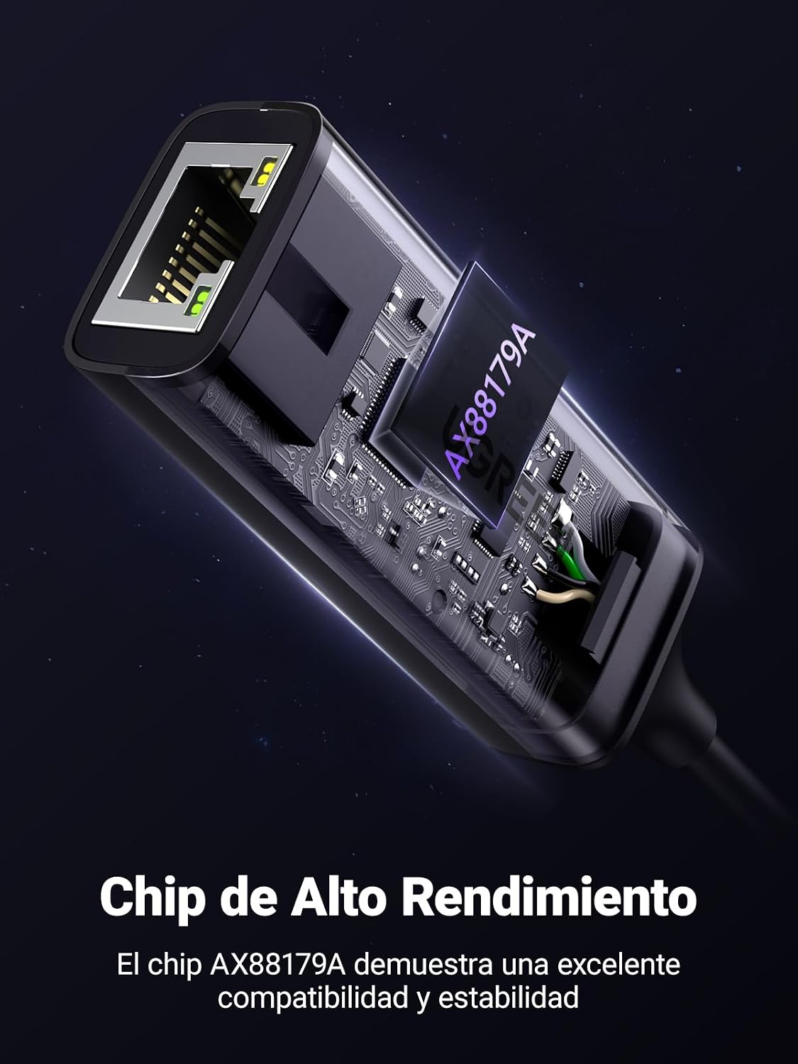 Thumbnail 5 de UGREEN Adaptador USB-C a RJ45 🌐 Ethernet Gigabit 1000Mbps
