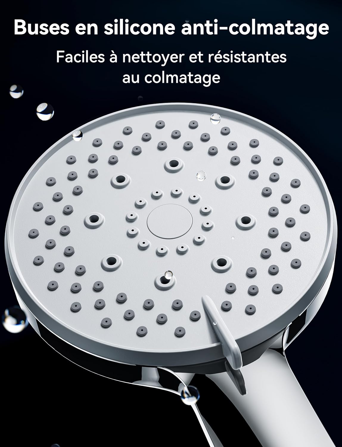 Thumbnail 3 de Pommeau de douche haute pression dothnix avec tuyau 1,5 m – 5 modes
