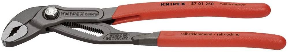Detalle de クニペックス KNIPEX 00 20 10 プライヤーセット 強力型ペンチ・斜ニッパー・コブラの3本組