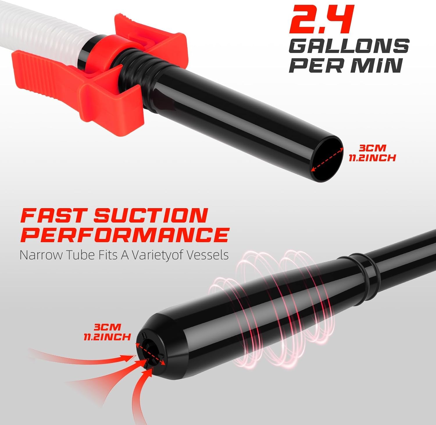 Thumbnail 4 de 3.2 GPM Portable Fuel Transfer Pump