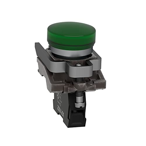 Detalle de Schneider Electric Harmony XB4BVB3 – Voyant DEL Ø22 vert, 24V, montage par vis étrier