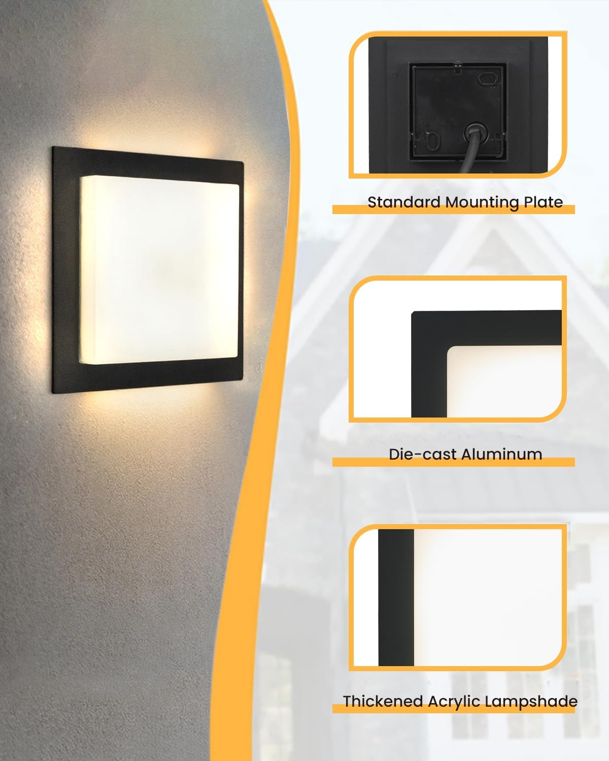 Thumbnail 3 de MULANDI LED Outdoor wall lights IP44