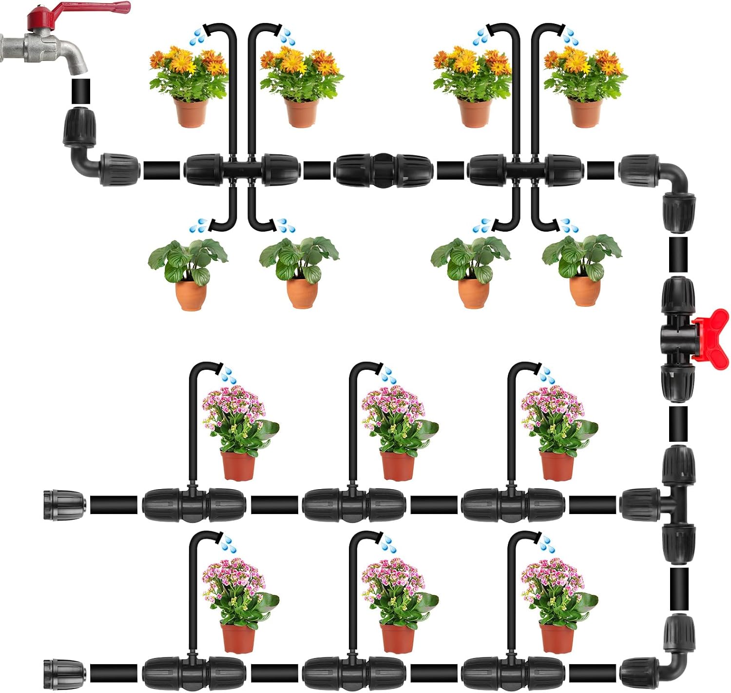 Thumbnail 5 de Hydrogarden Micro-Drip-System 13 mm L-Stück