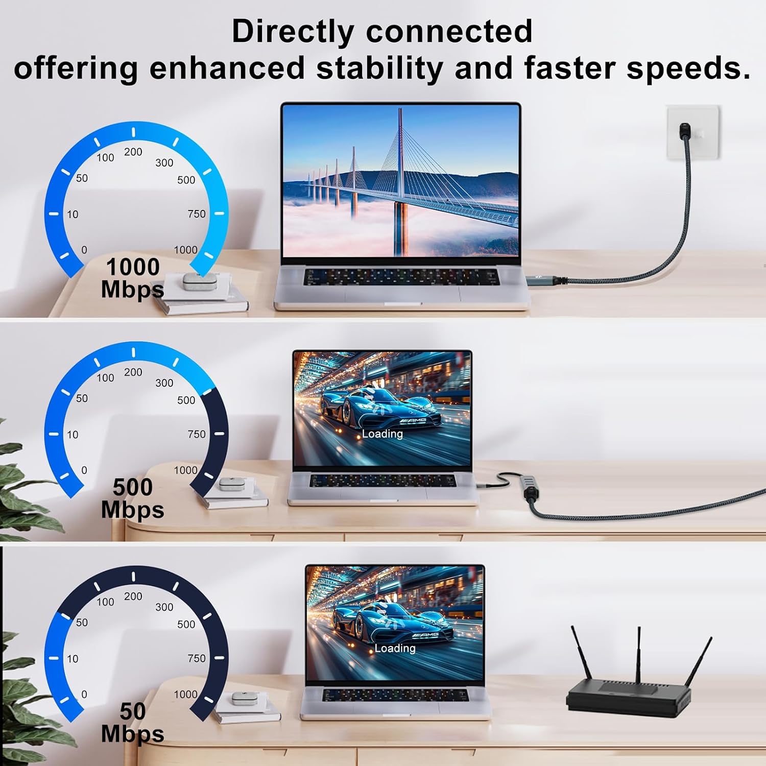 Thumbnail 5 de Thzzhnno USB to Ethernet Adapter 1M
