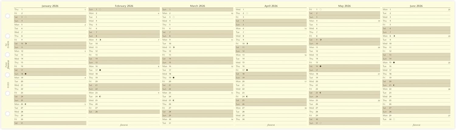 Thumbnail 3 de Filofax Pocket Yearspl agenda 2026
