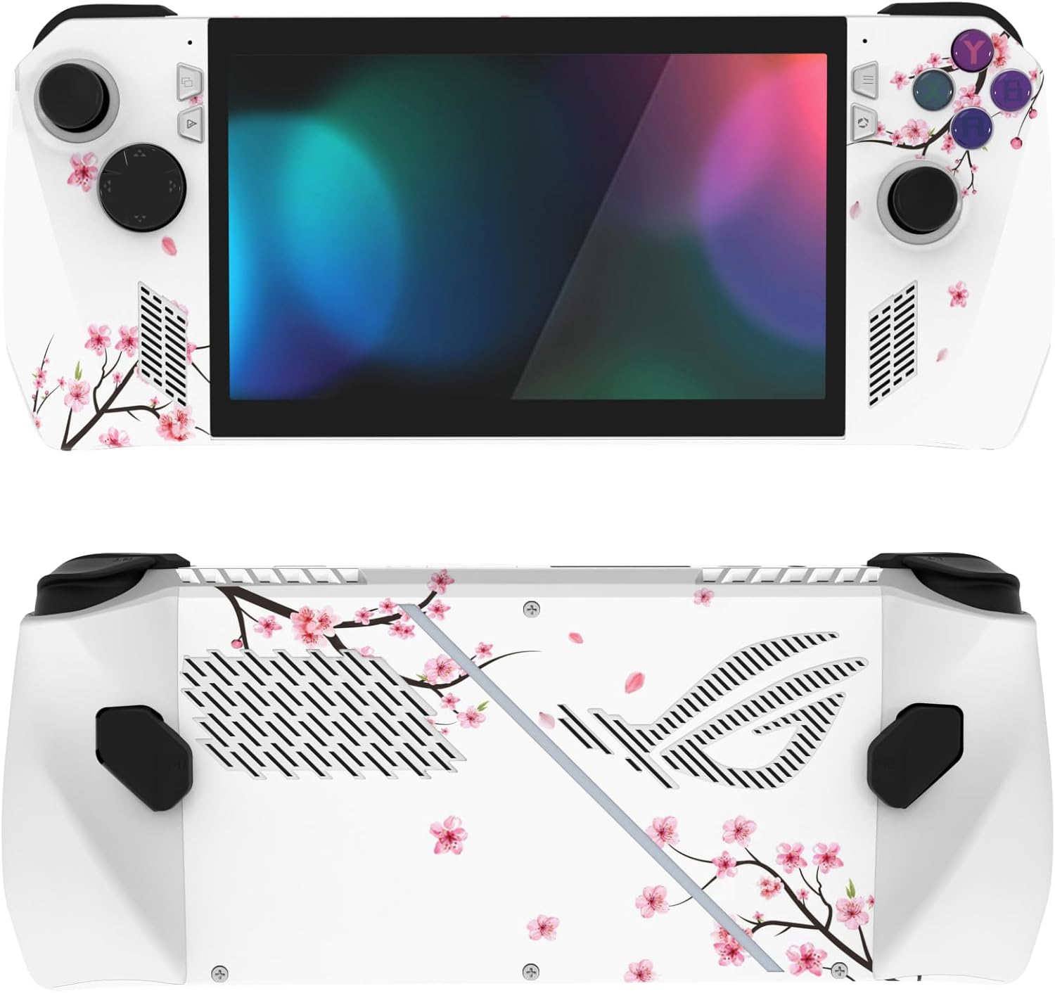 Detalle de ROG Ally PlayVital skin decal 2-pack
