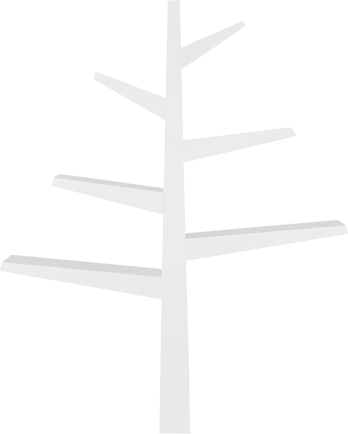 Detalle de Babyletto M4626W Spruce Tree Bookcase, White, GREENGUARD Gold Certified