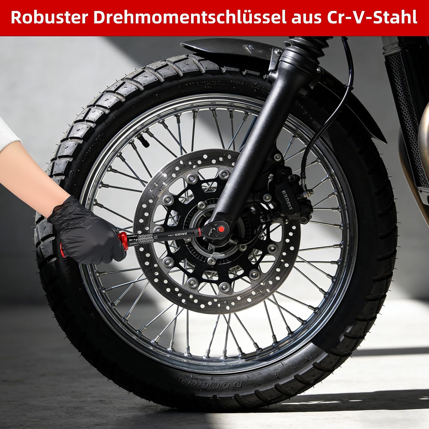Thumbnail 3 de DURAXION Drehmomentschlüssel Motorrad 3/8 Zoll – 5–70 Nm, ±3% Kalibrierung, 72 Zähne