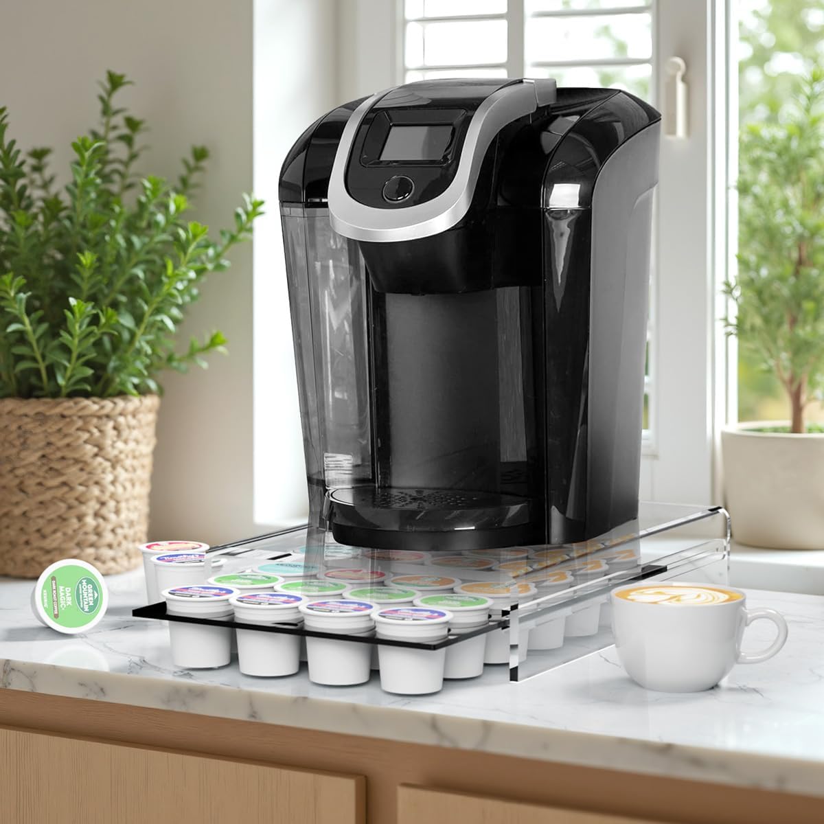 Detalle 2 de LifeMoreasy K-Cup Pod Holder, 24-Pod Capacity
