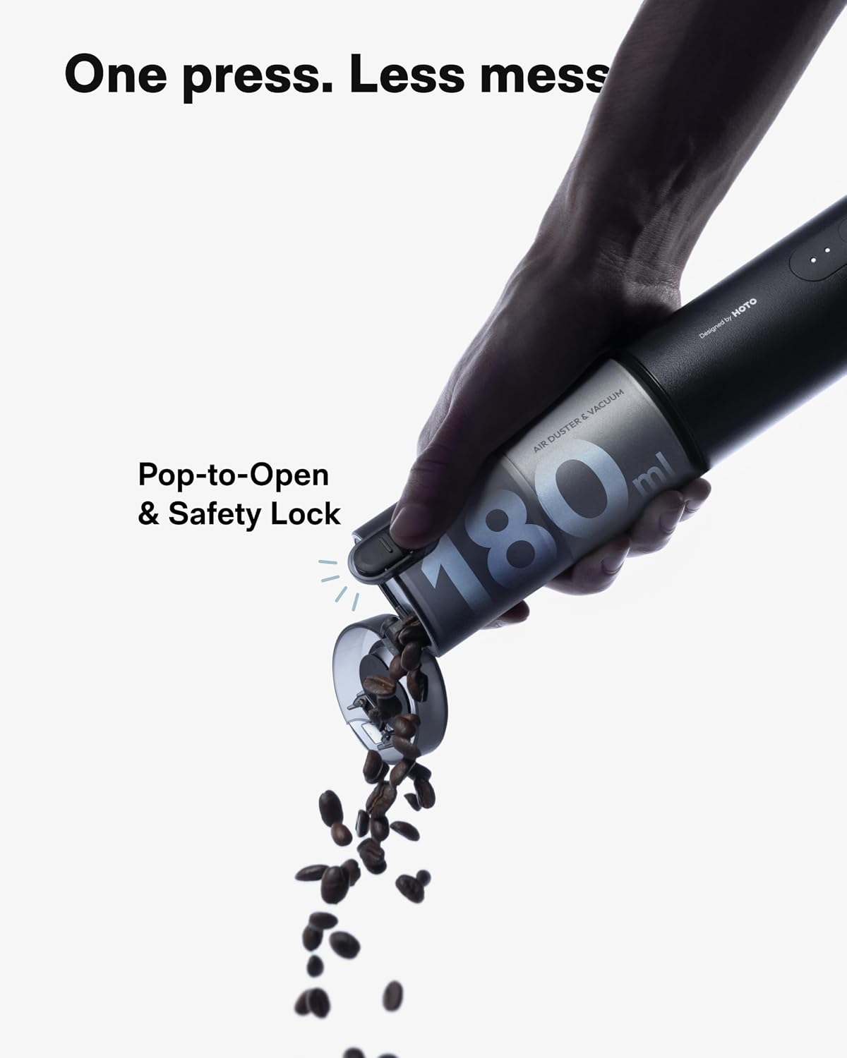 Thumbnail 6 de HOTO Cordless Car Vacuum, 180 ml Dust Cup