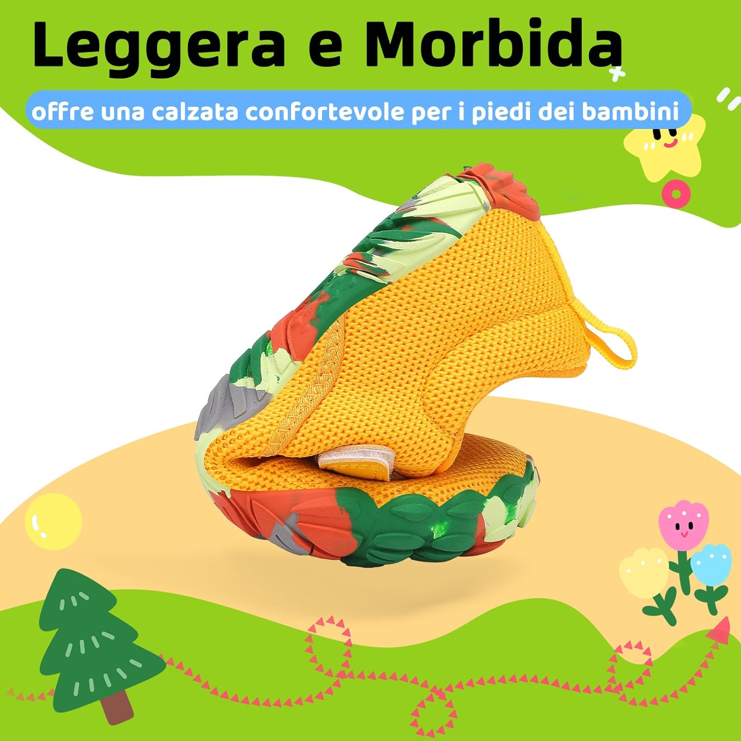 Thumbnail 5 de SAGUARO Bambini Scarpe Barfoot Morbido e Leggere: barefoot design per i piccoli esploratori (taglie 24-36)