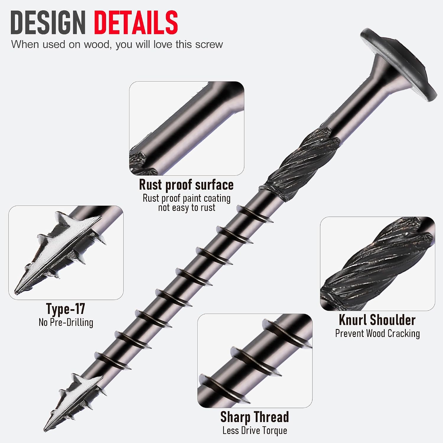 Detalle 2 de Bobibbi Wood Screws #14
