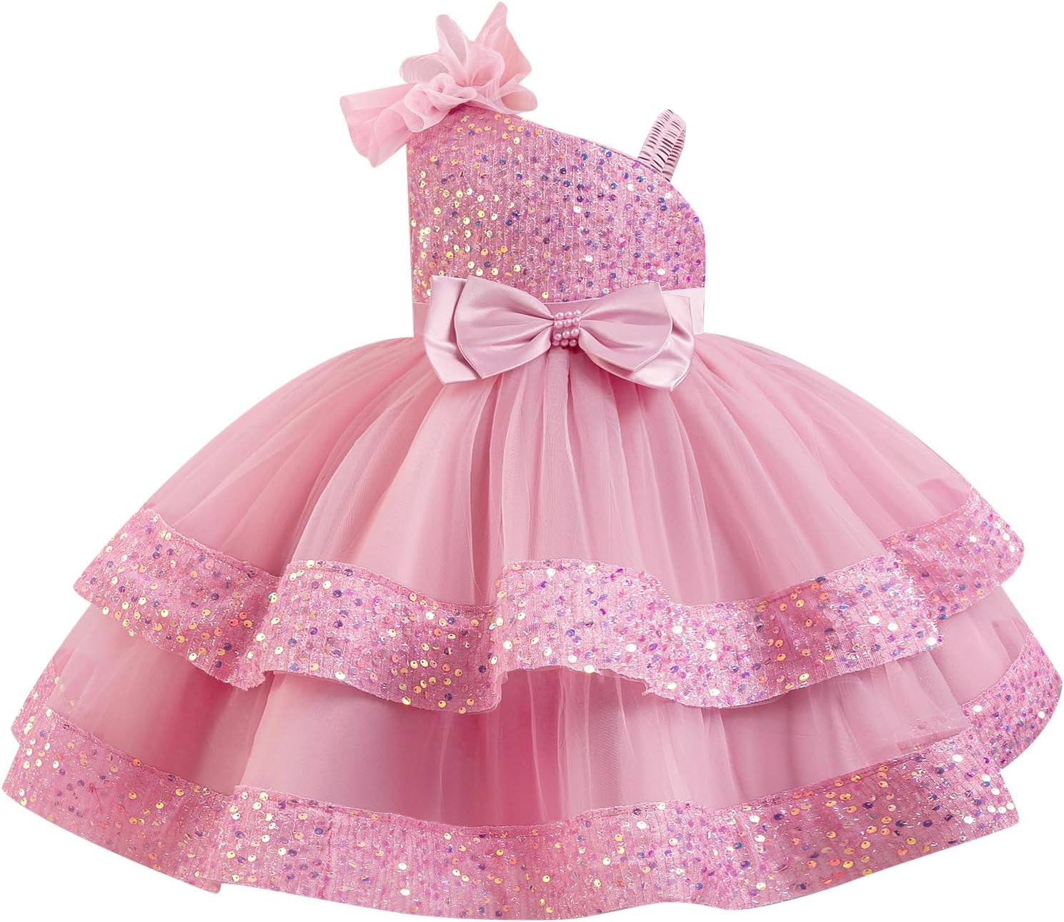 Detalle de Robe IDOPIP fille soirĂ©e sequins noeud đ