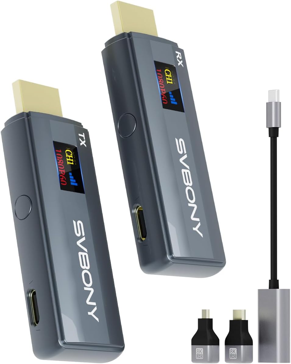 SVBONY Transair1 HDMI inalámbrico 80 m