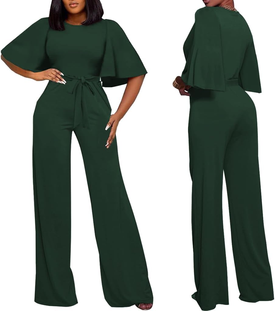 Detalle de BessCops Loose Belted Jumpsuit