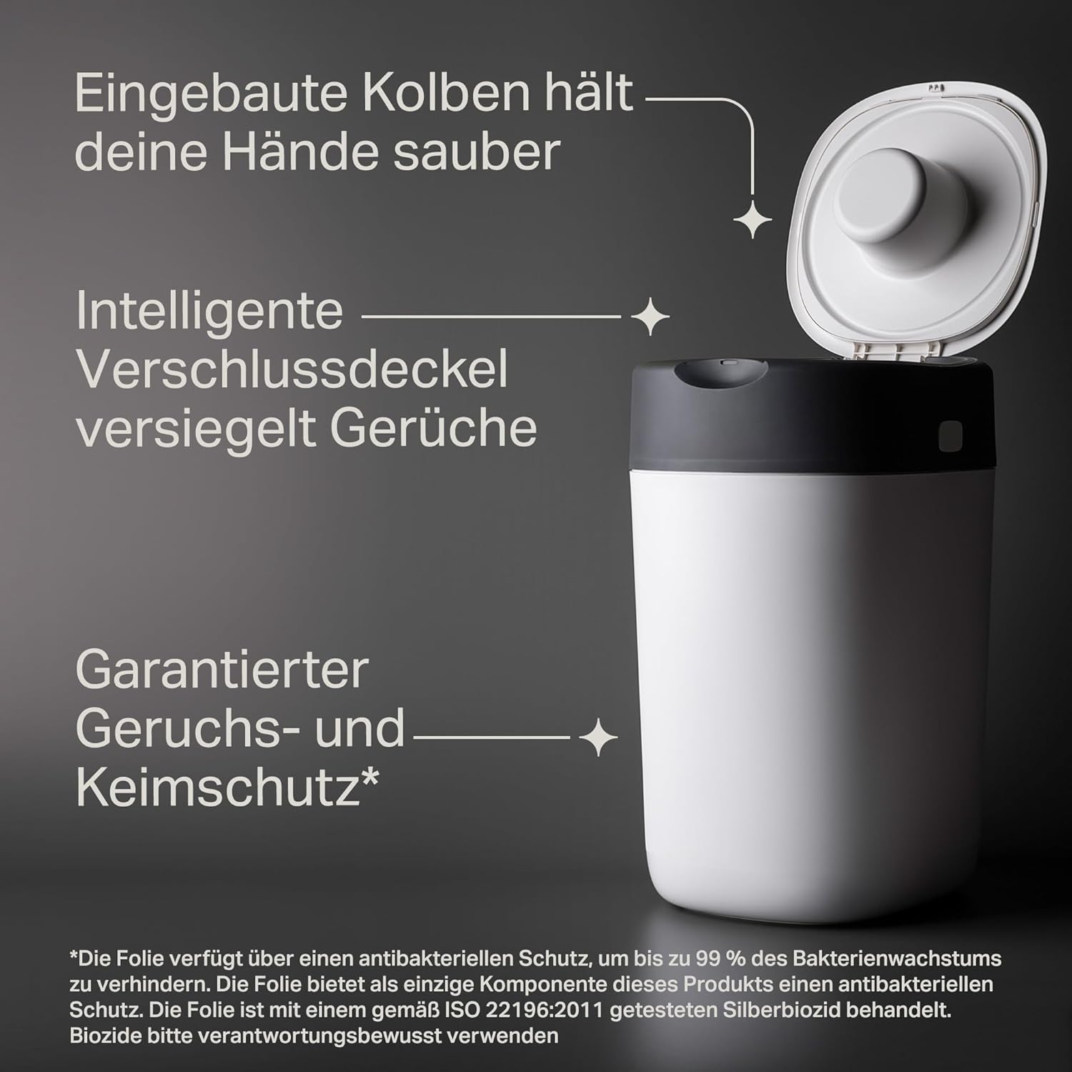 Detalle 2 de Tommee Tippee Twist and Click Windeleimer 33 đź—‘