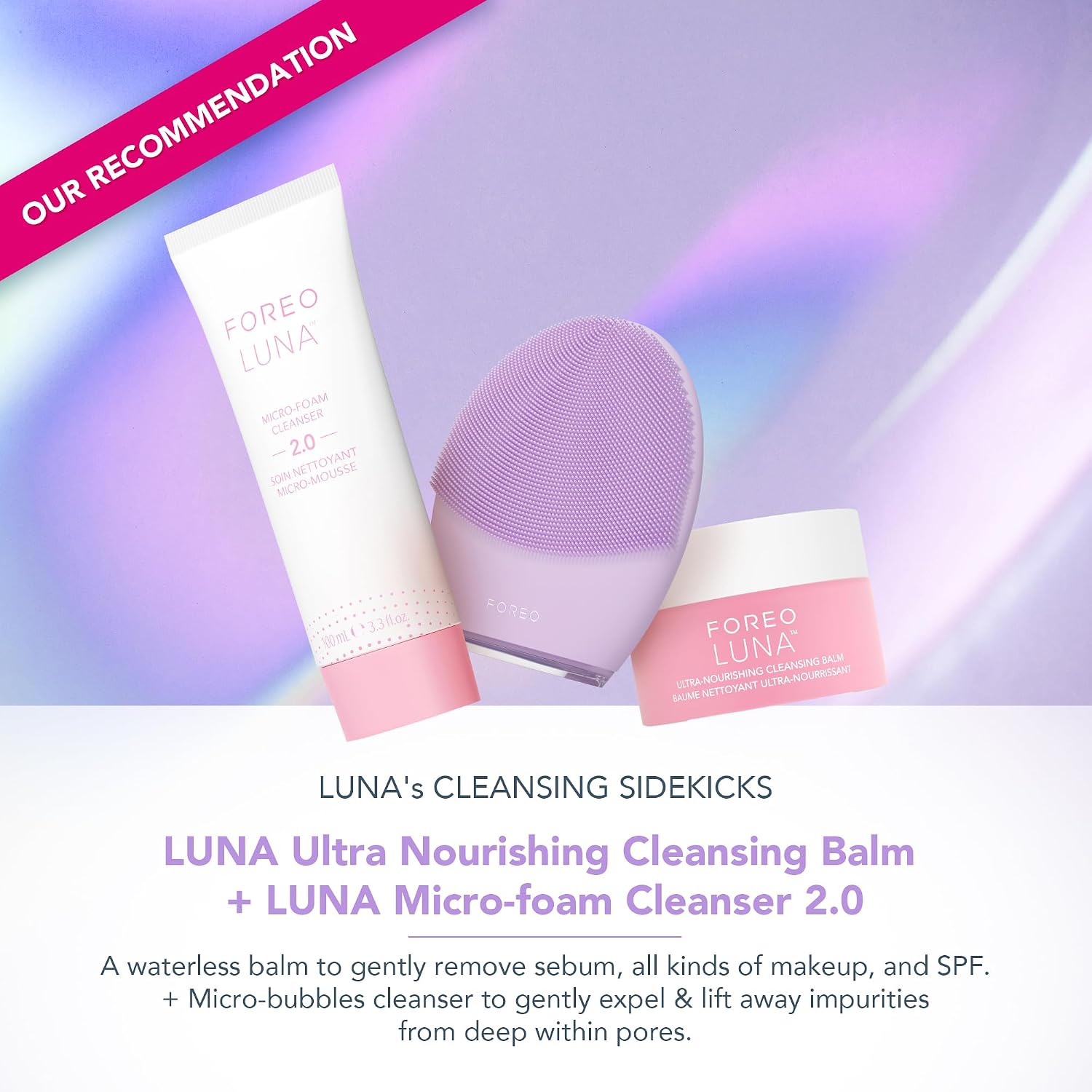 Thumbnail 3 de FOREO LUNA 4 Face Cleansing Brush: Firming Massager for Sensitive Skin