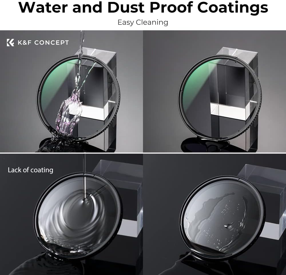 Thumbnail 4 de K&F CONCEPT Nano-X Polarizzatore CPL 37mm