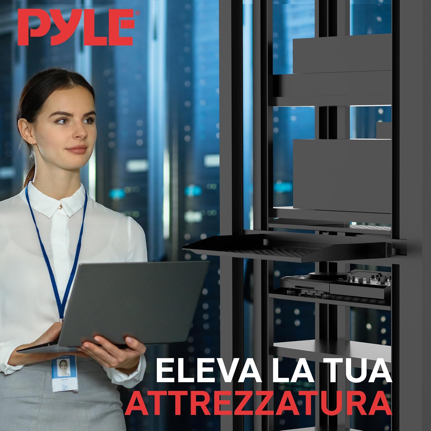 Thumbnail 6 de Mensole rack Pyle 48,3 cm 1U, 50 kg