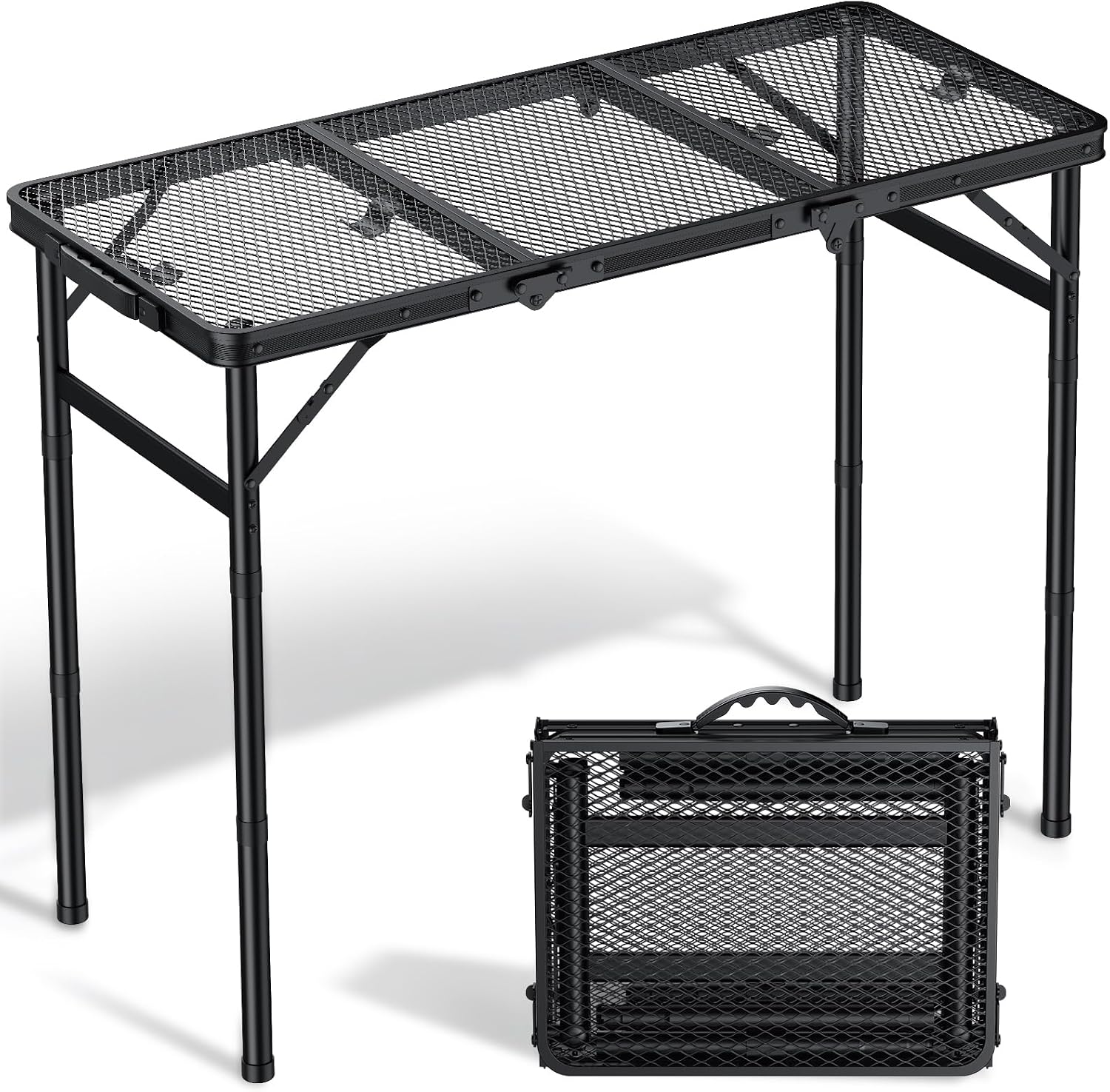 Detalle de Diceaynico Folding Camping Table, 3-Fold