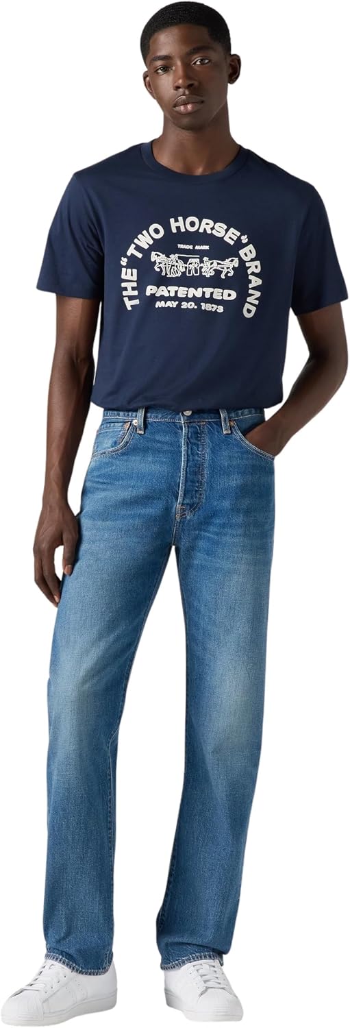 Detalle 2 de Levi's Hombre 501 Original Fit Vaqueros Straight Fit - 501