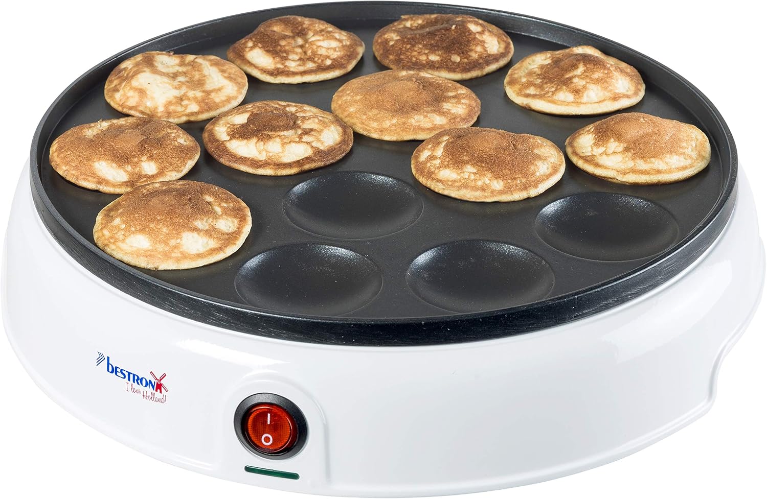 Thumbnail 6 de Bestron Poffertjes Maker 800 W mini pancakes