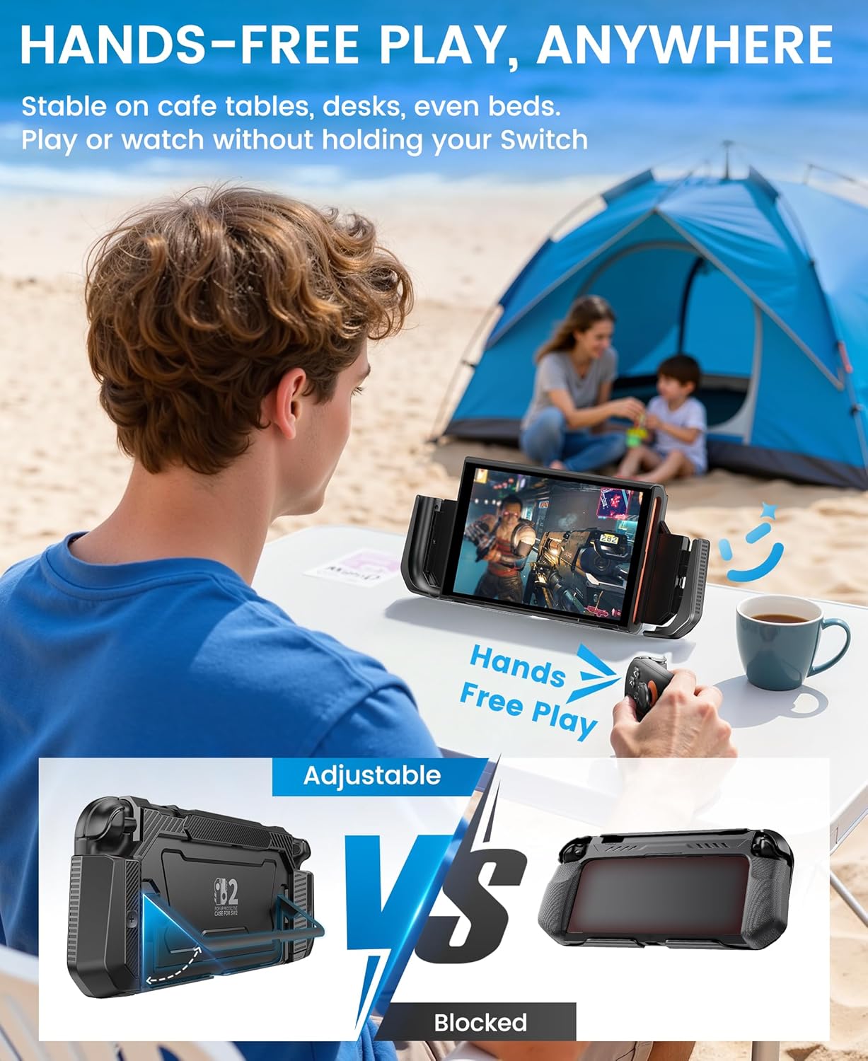 Thumbnail 2 de BEBONCOOL Gaming Dockable Case for Nintendo Switch 2
