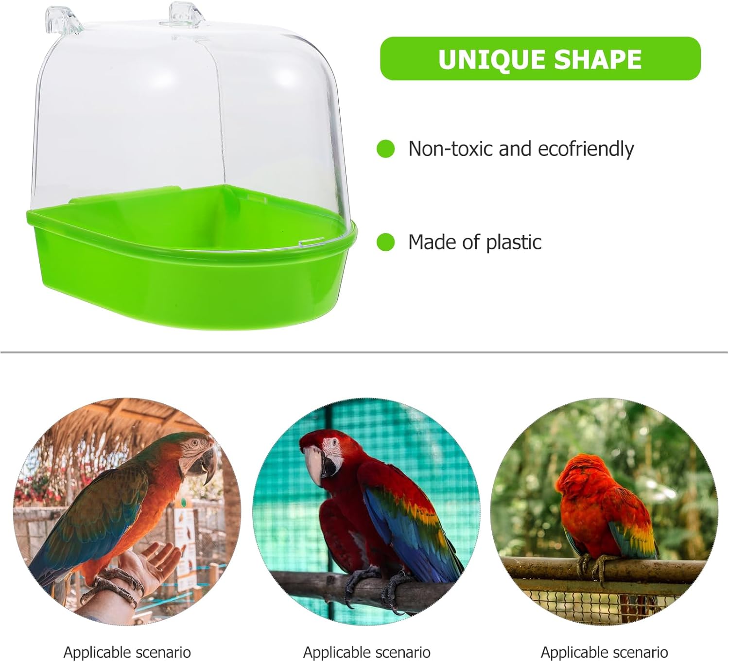 Thumbnail 6 de ULTECHNOVO Parrot Cage Bath for Budgies 🐦