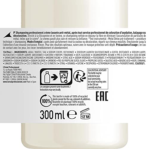 Thumbnail 15 de L'Oréal Professionnel Champú Metal Detox 300 ml