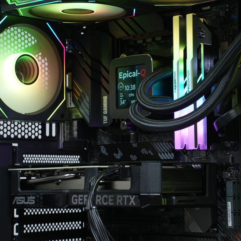 Detalle de Epical-Q Aleac Plus Gaming PC 💻 AMD Ryzen 7 9800X3D