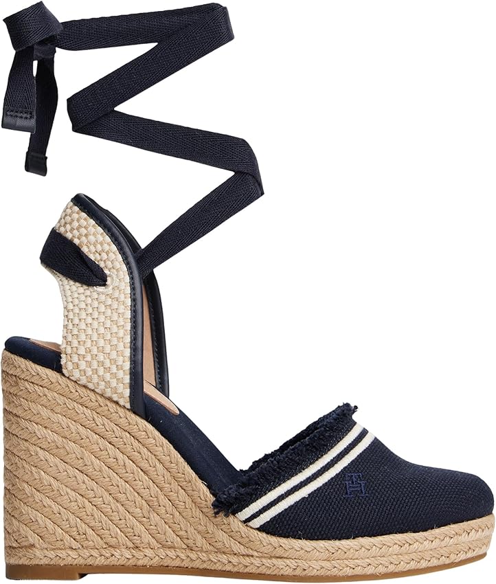 Thumbnail 3 de Tommy Hilfiger Alpargatas Fringe Canvas tacón 38