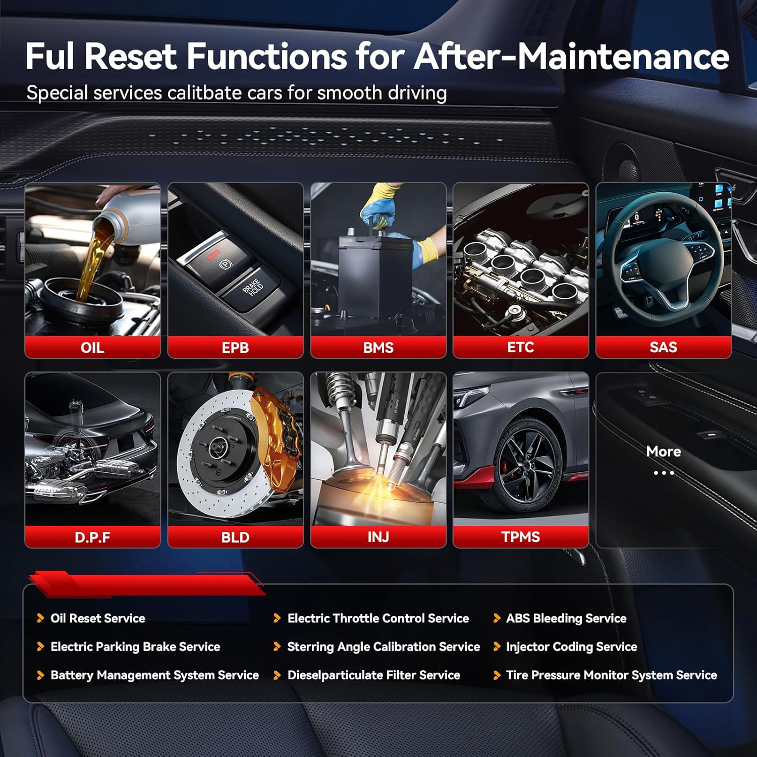 Thumbnail 5 de iCarsoft EU Pro 2025 OBD2 car scanner
