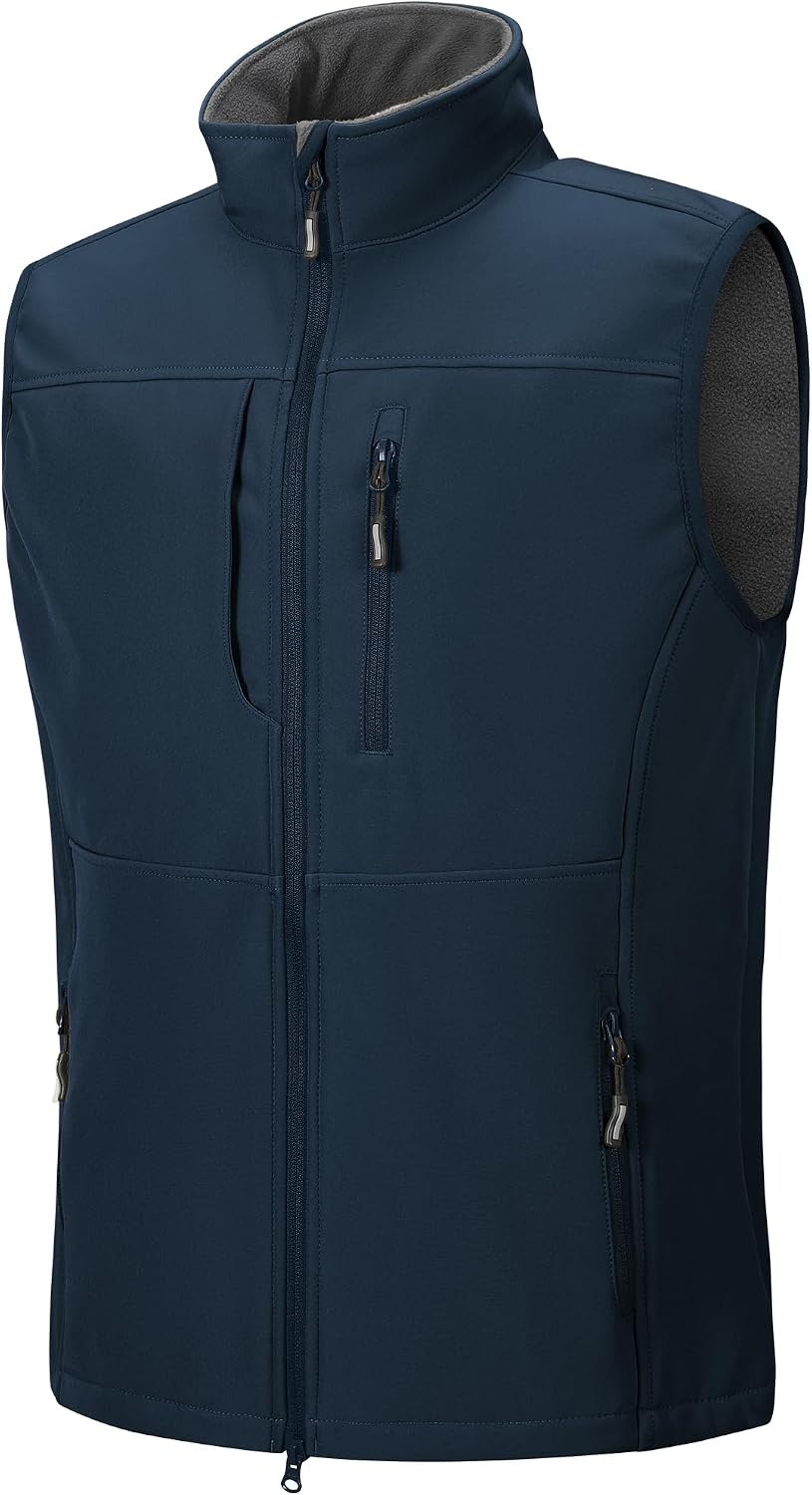 Thumbnail 6 de Outdoor Ventures Herren Softshell-Weste wasserdicht, winddicht – ärmellos für Golf, Outdoor & Sport