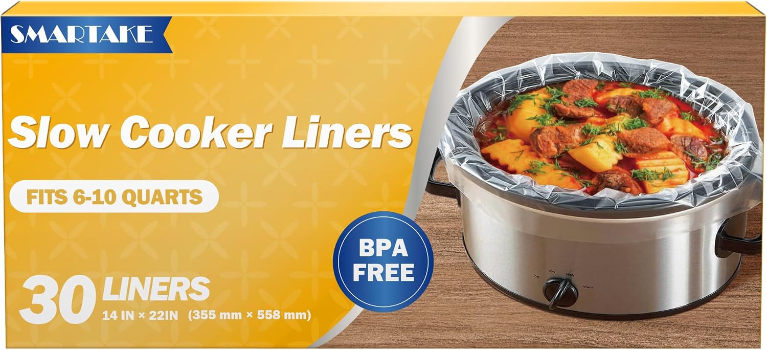 Detalle de SMARTAKE Slow Cooker Liners, 14 x 22 Inches