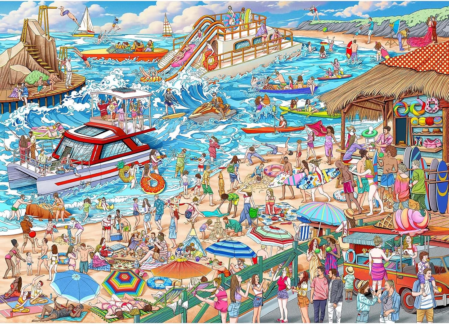Thumbnail 6 de TangMosaic 1,000-Piece Jigsaw Puzzle
