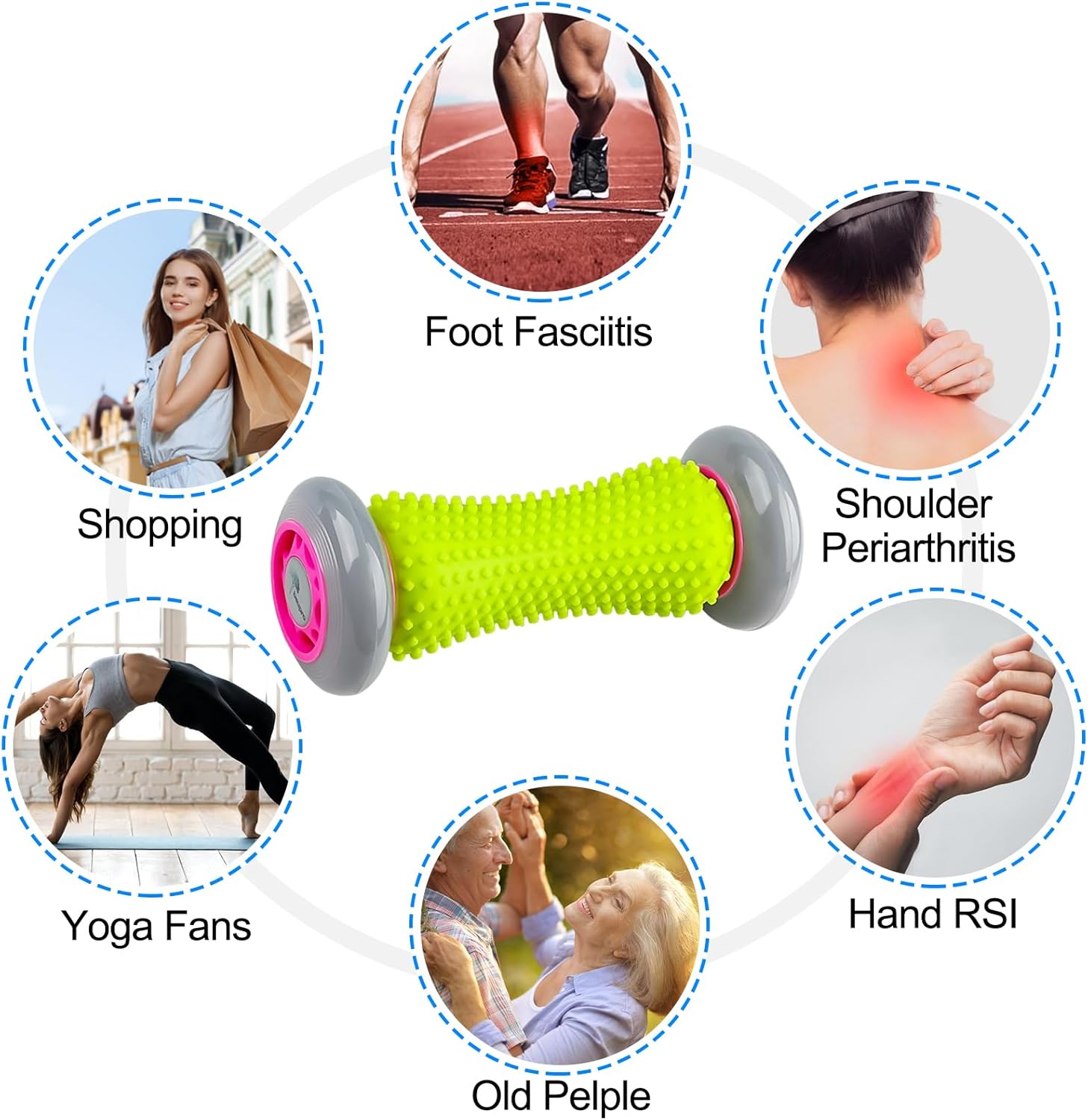 Thumbnail 4 de beupro Foot Massage Roller for Plantar Fasciitis