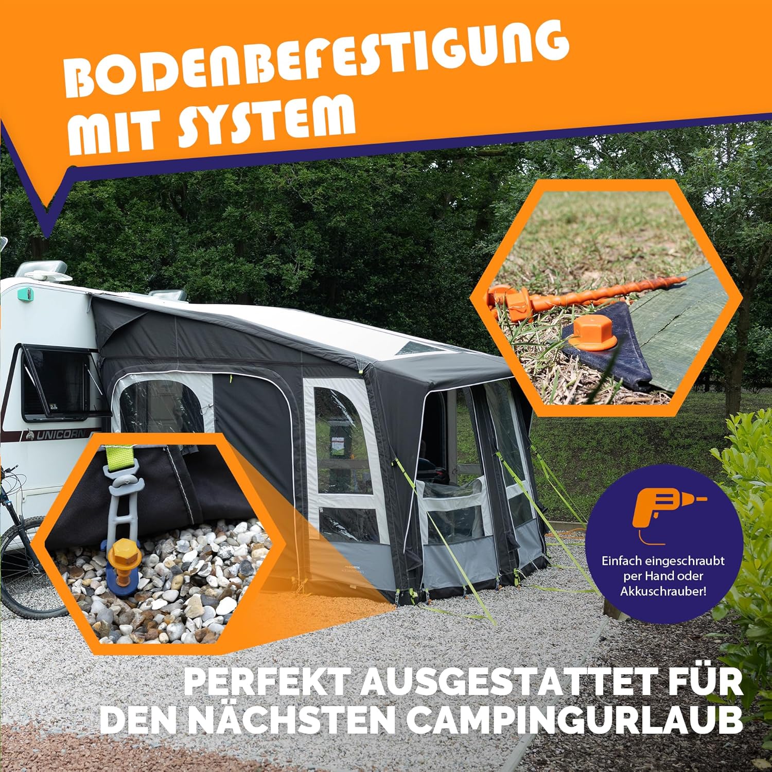 Thumbnail 3 de Peggy Peg Schraubhering StartKit – Komplettes Camping-Hering-Set