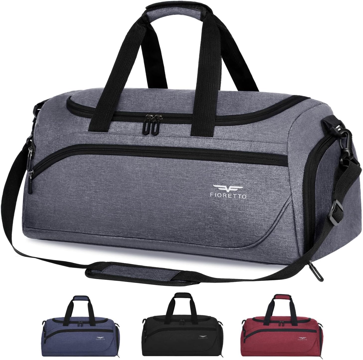 Detalle de Fioretto FIORETTO 35L Sporttasche mit Nassfach