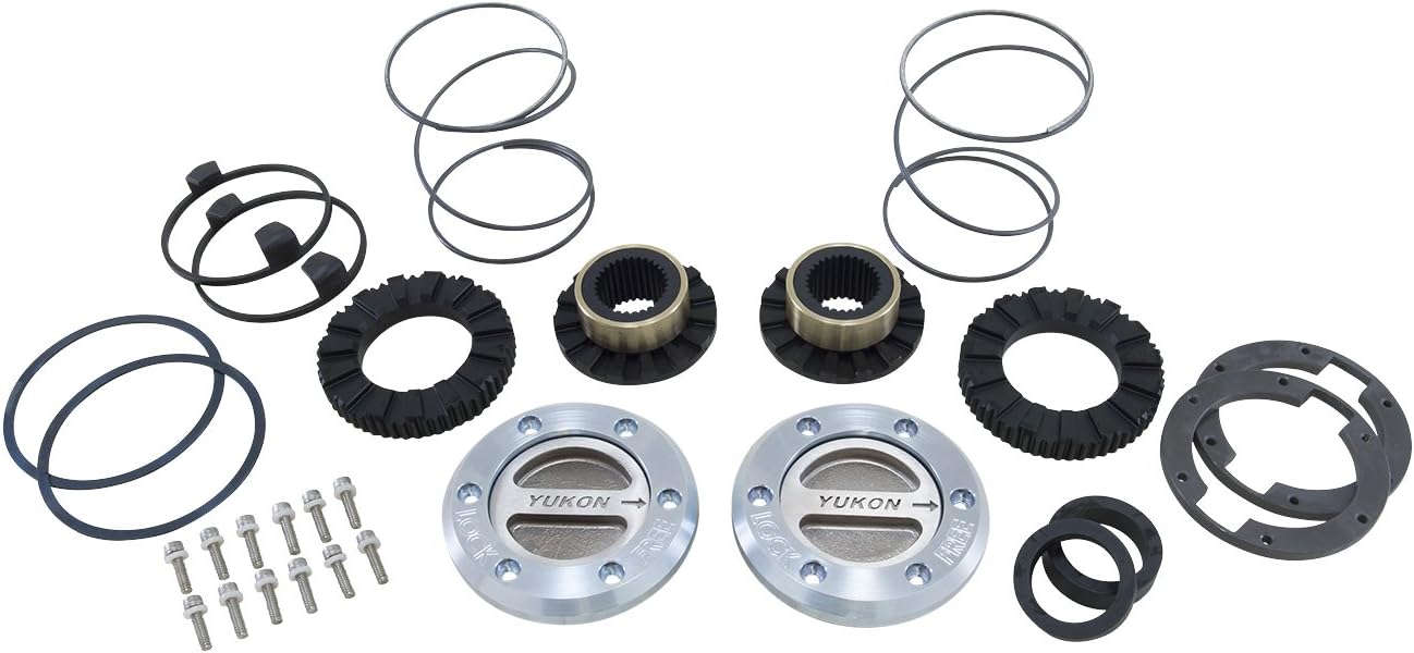 Detalle de Front Hub Conversion Kit for IH Scout (5 x 5.5 Bolt Pattern) — Includes Locking Hubs & Hardware