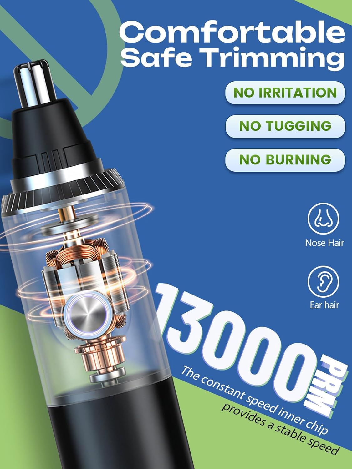 Detalle 2 de Rechargeable USB Nose & Ear Trimmer