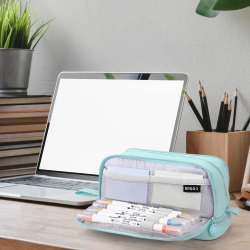 Thumbnail 6 de Sciphylia Trousse Scolaire Grande Capacité : organisation et polyvalence en Vert Clair