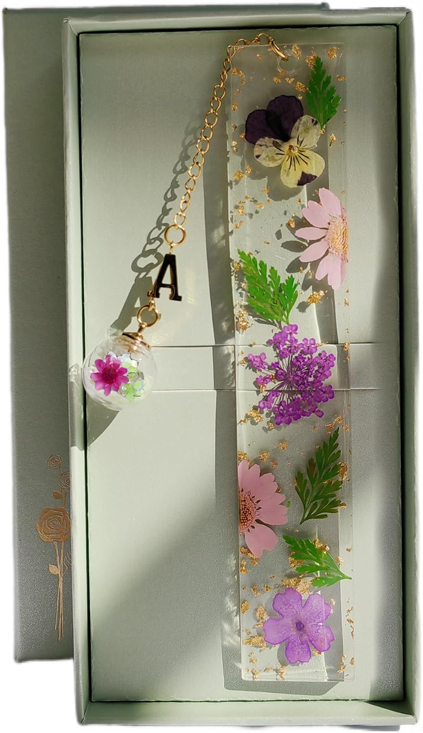 Famweylami Personalised Bookmark 26 Letters